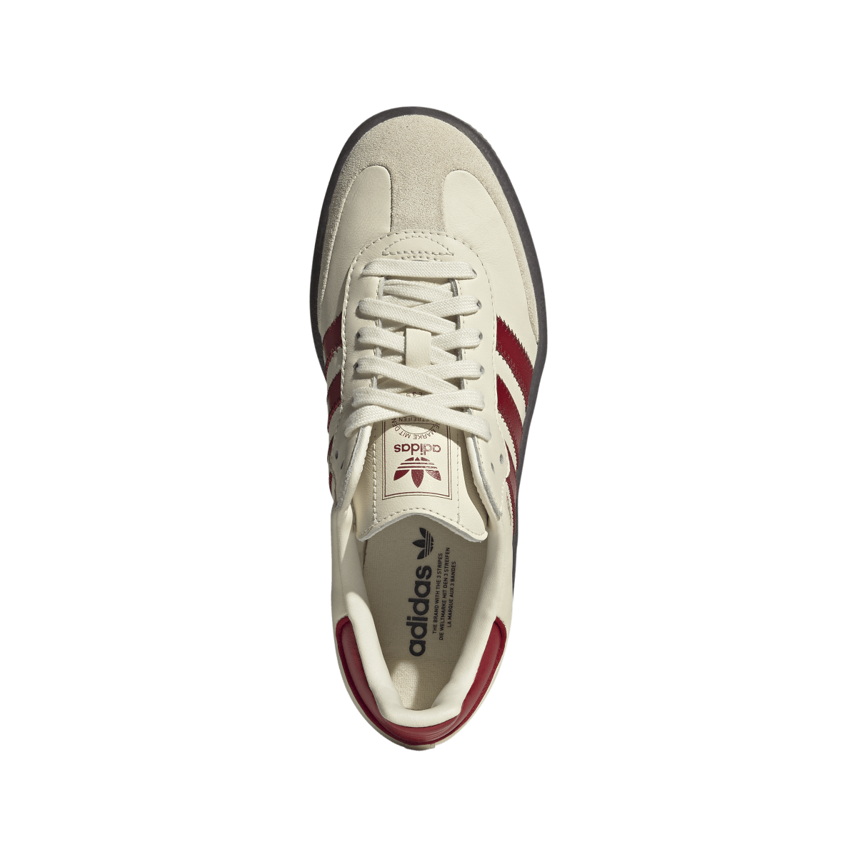 Adidas Sambae Cream White Shadow Red