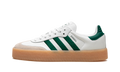 Adidas Sambae White Collegiate Green Gum