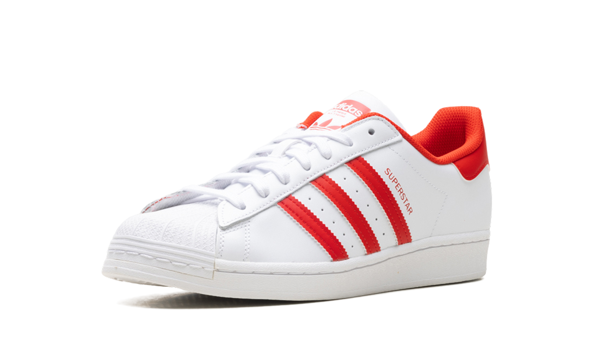 Adidas Superstar Cloud White Vivid Red