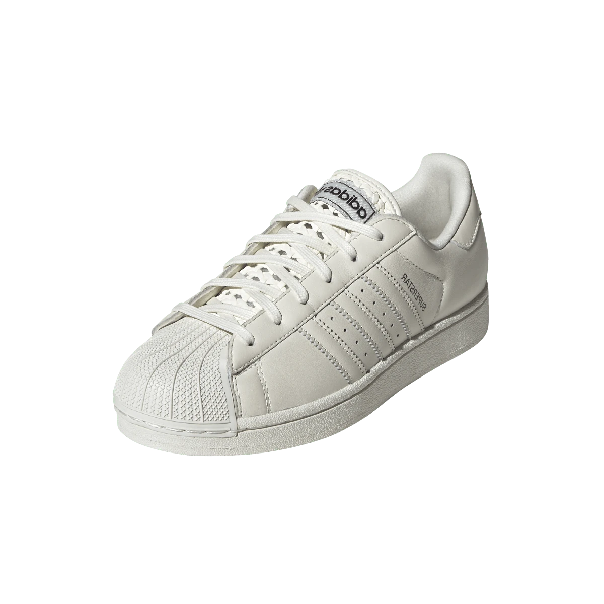 Adidas Superstar II Basketweave Tongue Off White