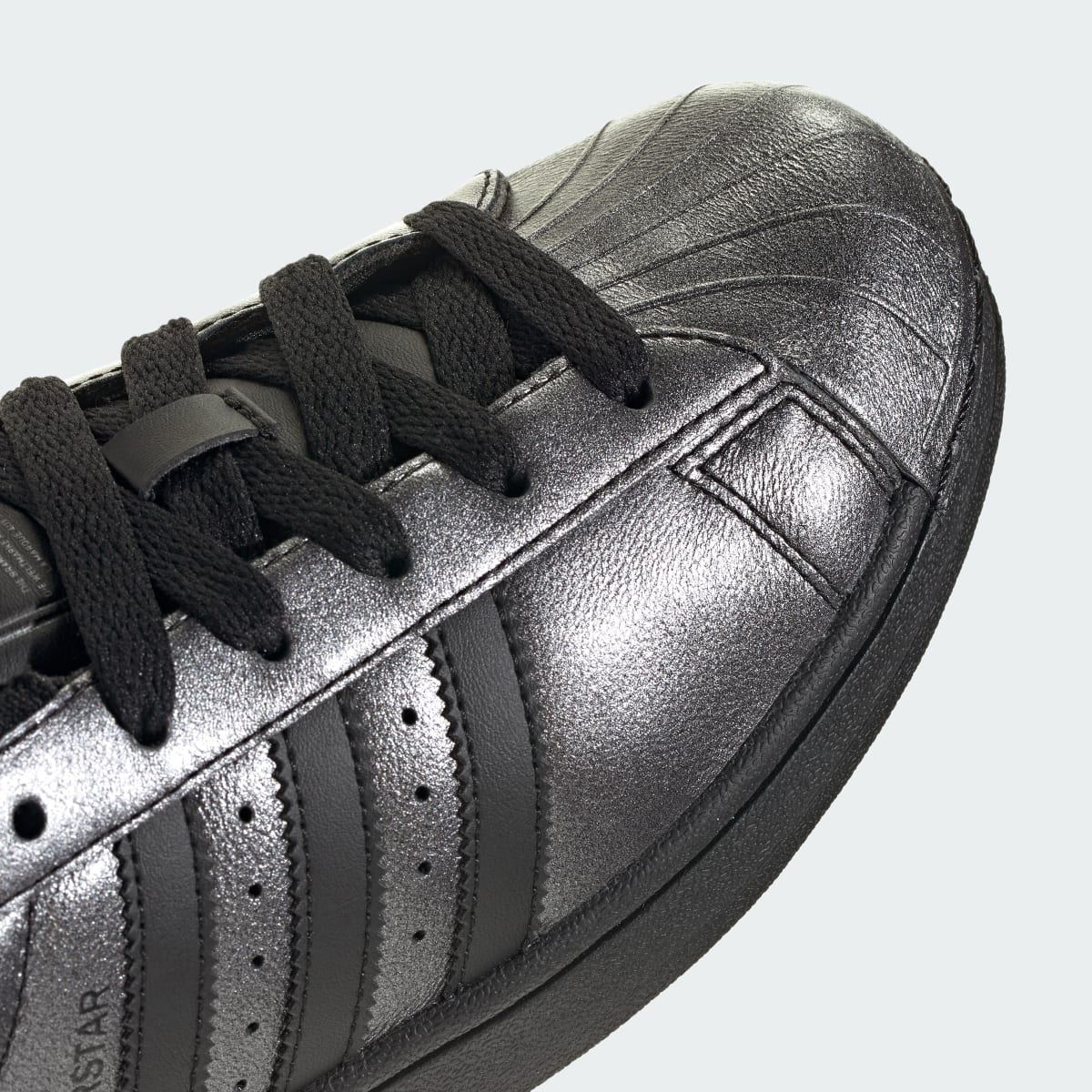 Adidas Superstar II Black Iron Metallic
