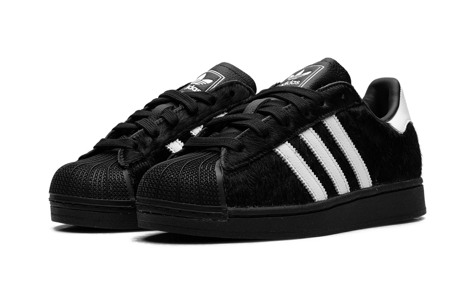 Adidas Superstar II Black Ponyhair