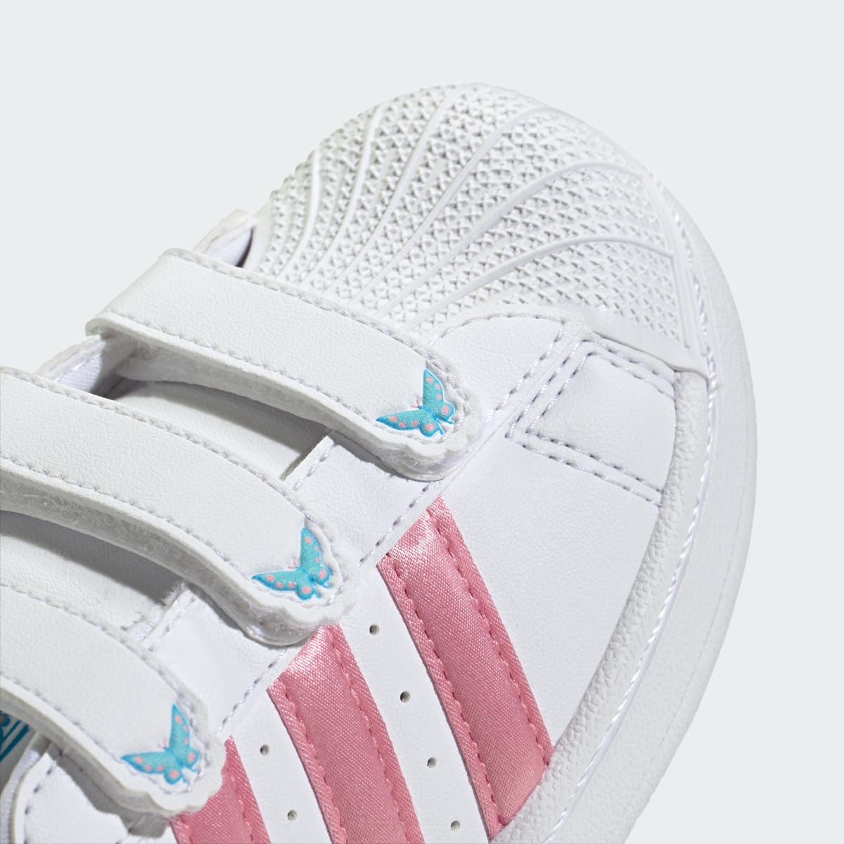 Adidas Superstar II Comfort Closure Disney White Light Pink Aquamarine (PS)