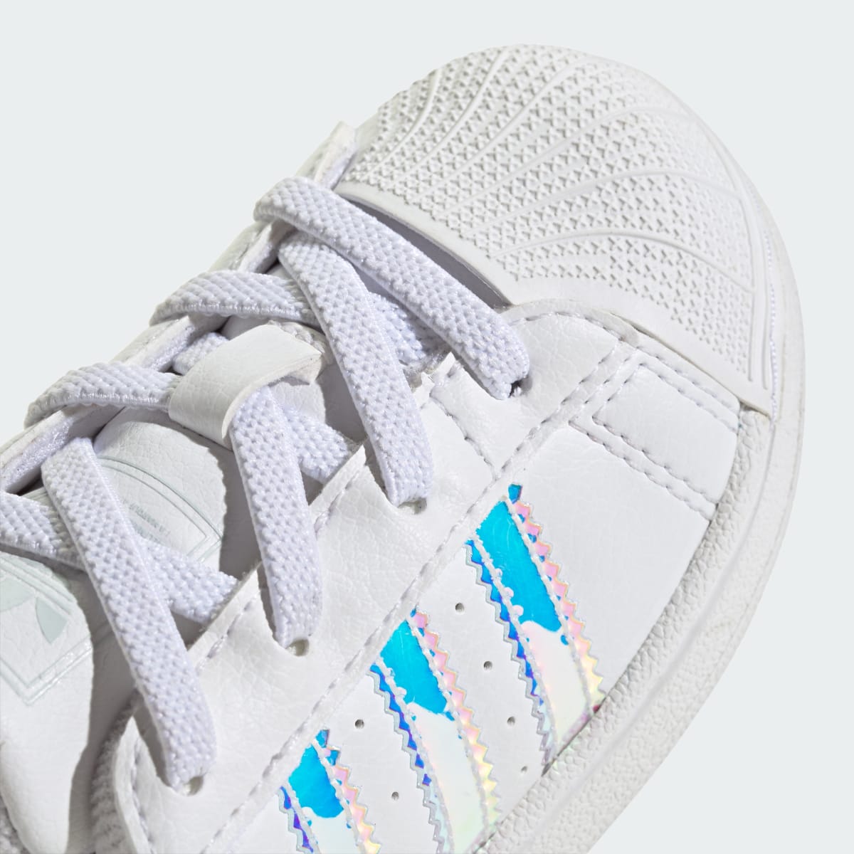 Adidas Superstar II Comfort Closure White Iridescent Stripes (TD)