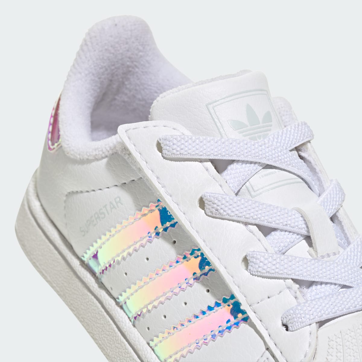 Adidas Superstar II Comfort Closure White Iridescent Stripes (TD)