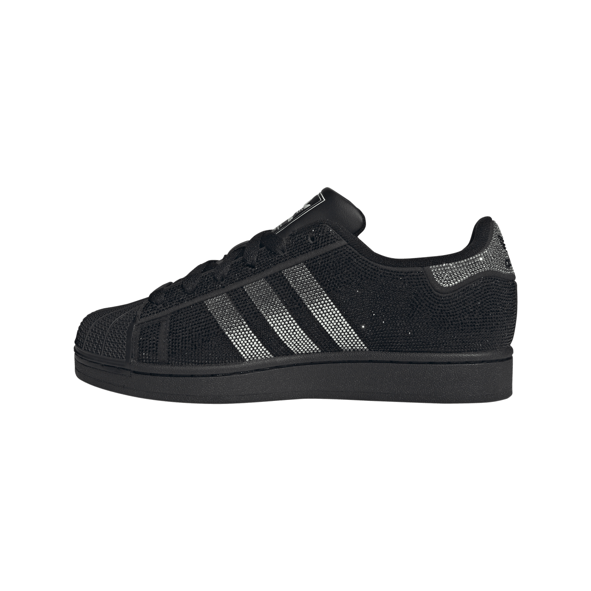 Adidas Superstar II Rhinestone Black Silver