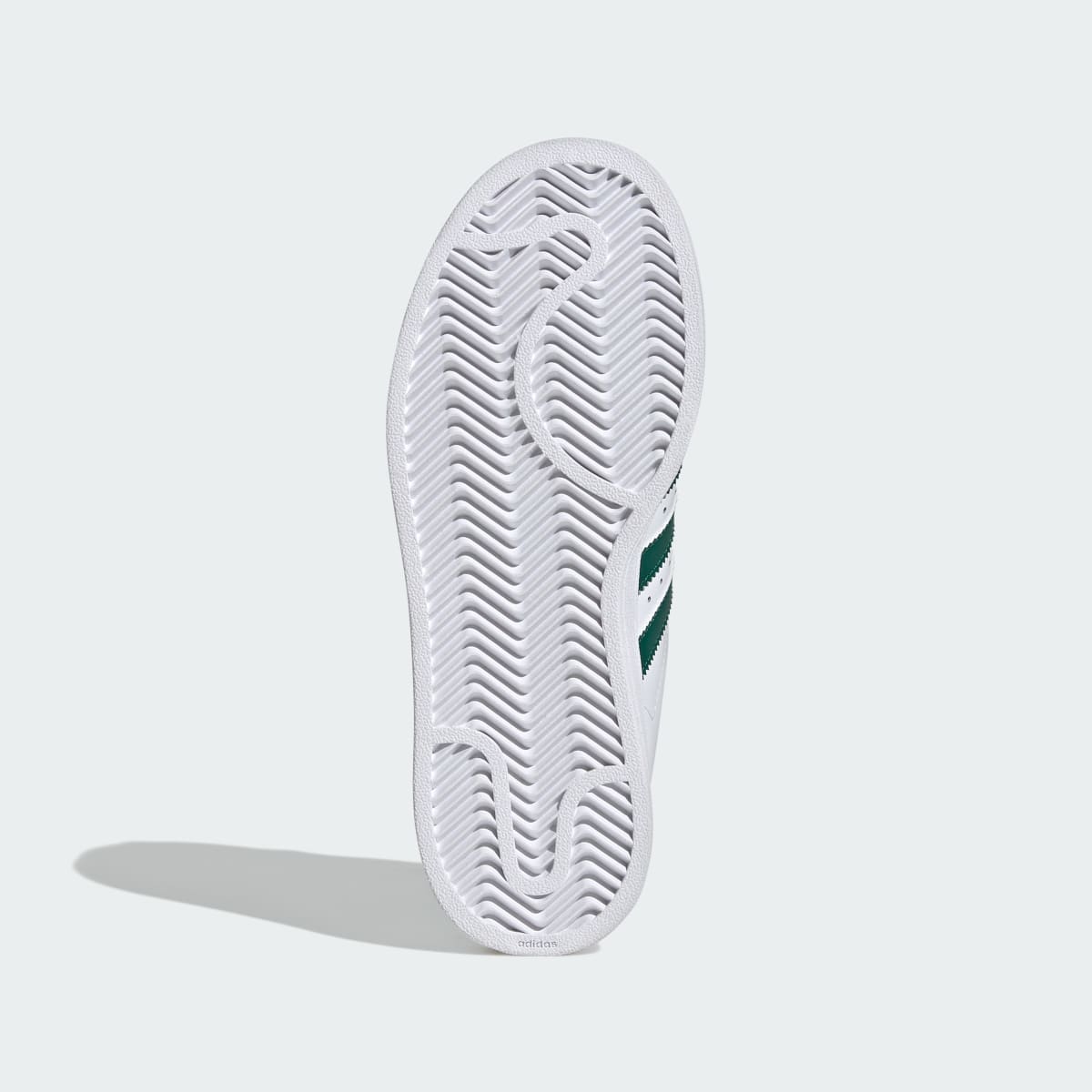 Adidas Superstar II White Collegiate Green