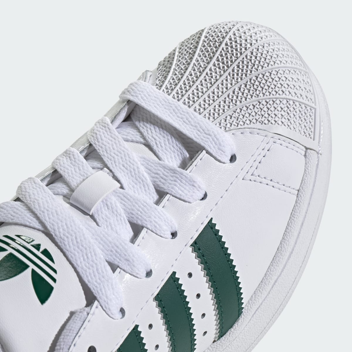 Adidas Superstar II White Collegiate Green