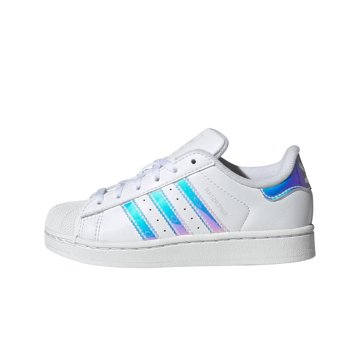 Adidas Superstar II White Iridescent Stripes (PS)