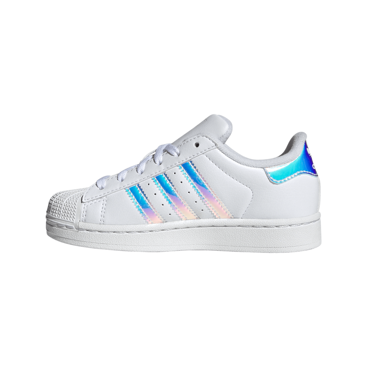 Adidas Superstar II White Iridescent Stripes (PS)