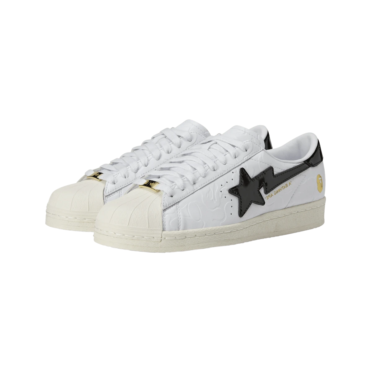 Adidas Superstar Vintage Bape White Black, White/Black (JR2701)