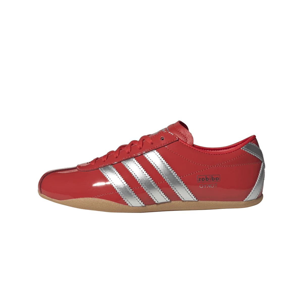 Adidas Tokyo Patent Red Silver Metallic
