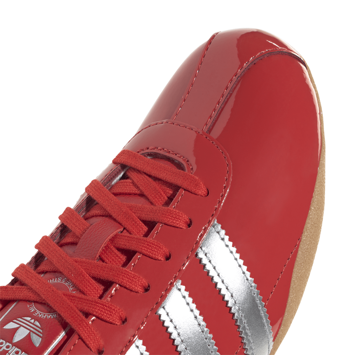 Adidas Tokyo Patent Red Silver Metallic
