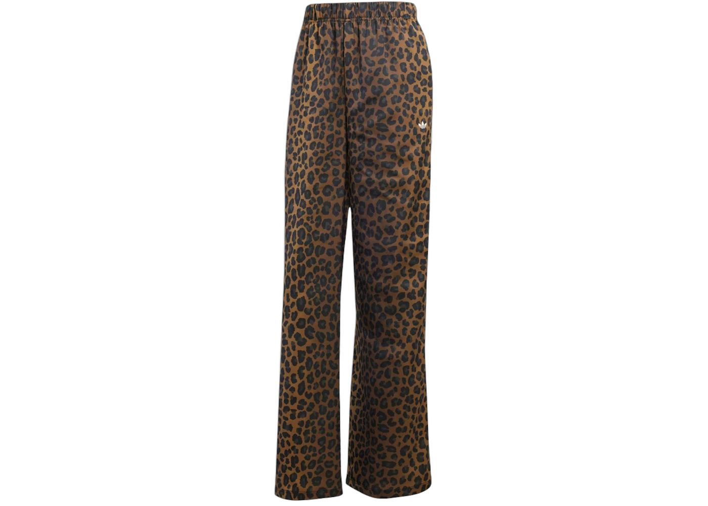 Adidas Women's Originals Wide Leg Satin Joggers Bronze Strata