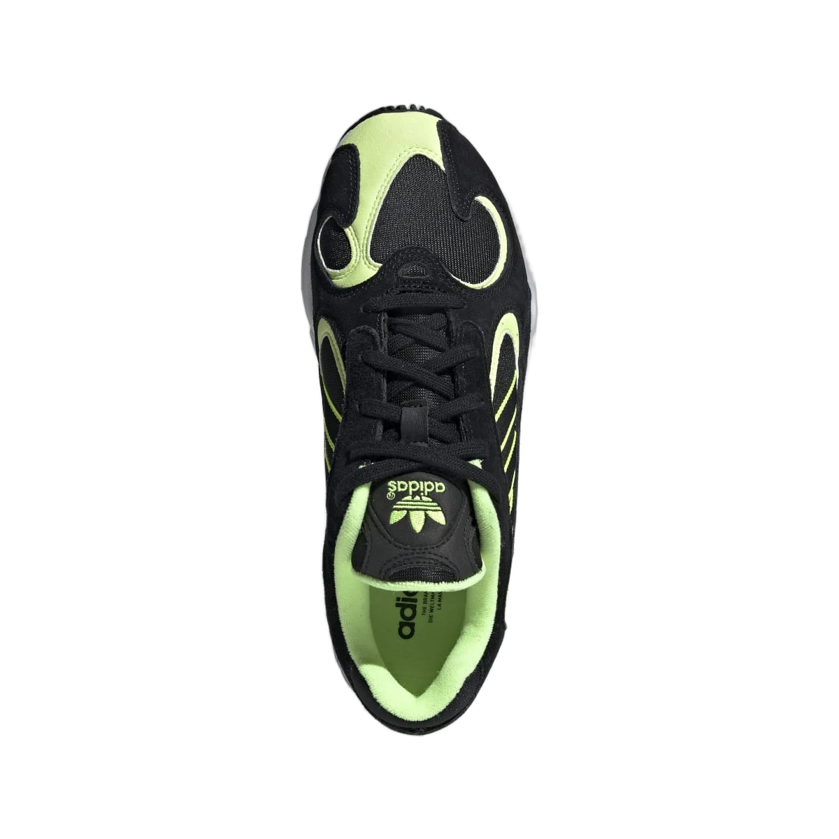 Adidas Yung-1 Core Black Hi Res Yellow