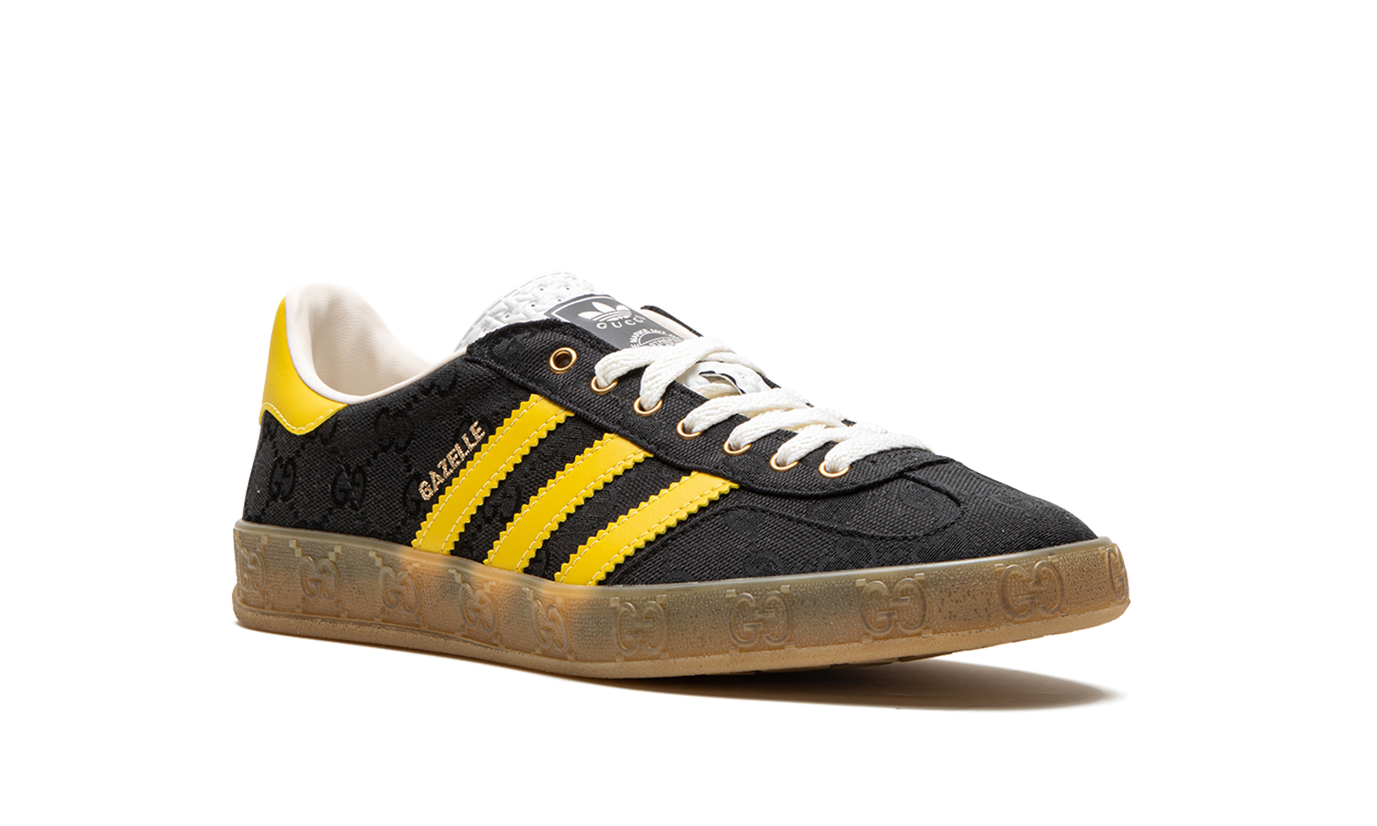 Adidas x Gucci Gazelle Black GG Monogram