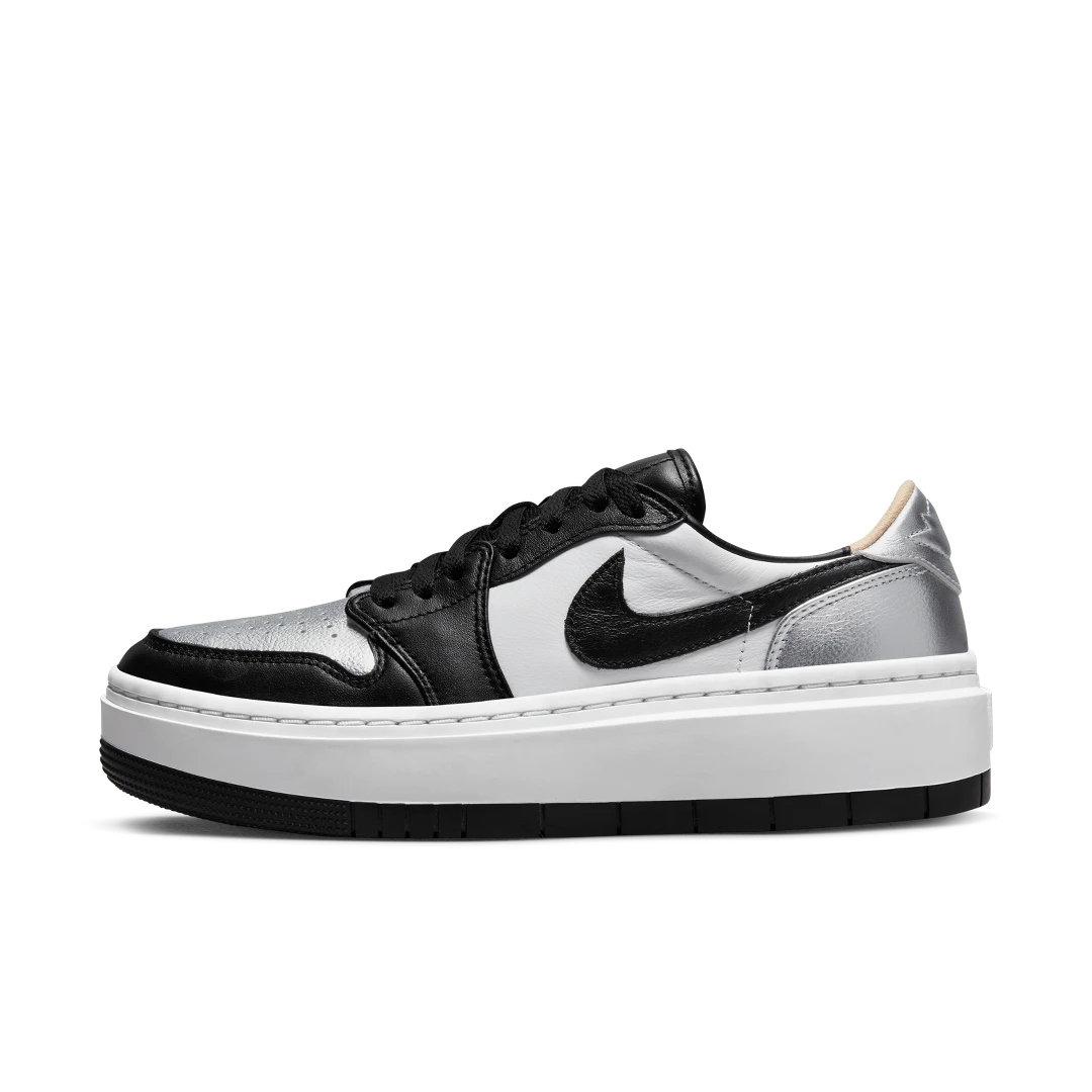 Air Jordan 1 Elevate Low SE Silver Toe, Metallic Silver/Black/White/Onyx (DQ8561-001)