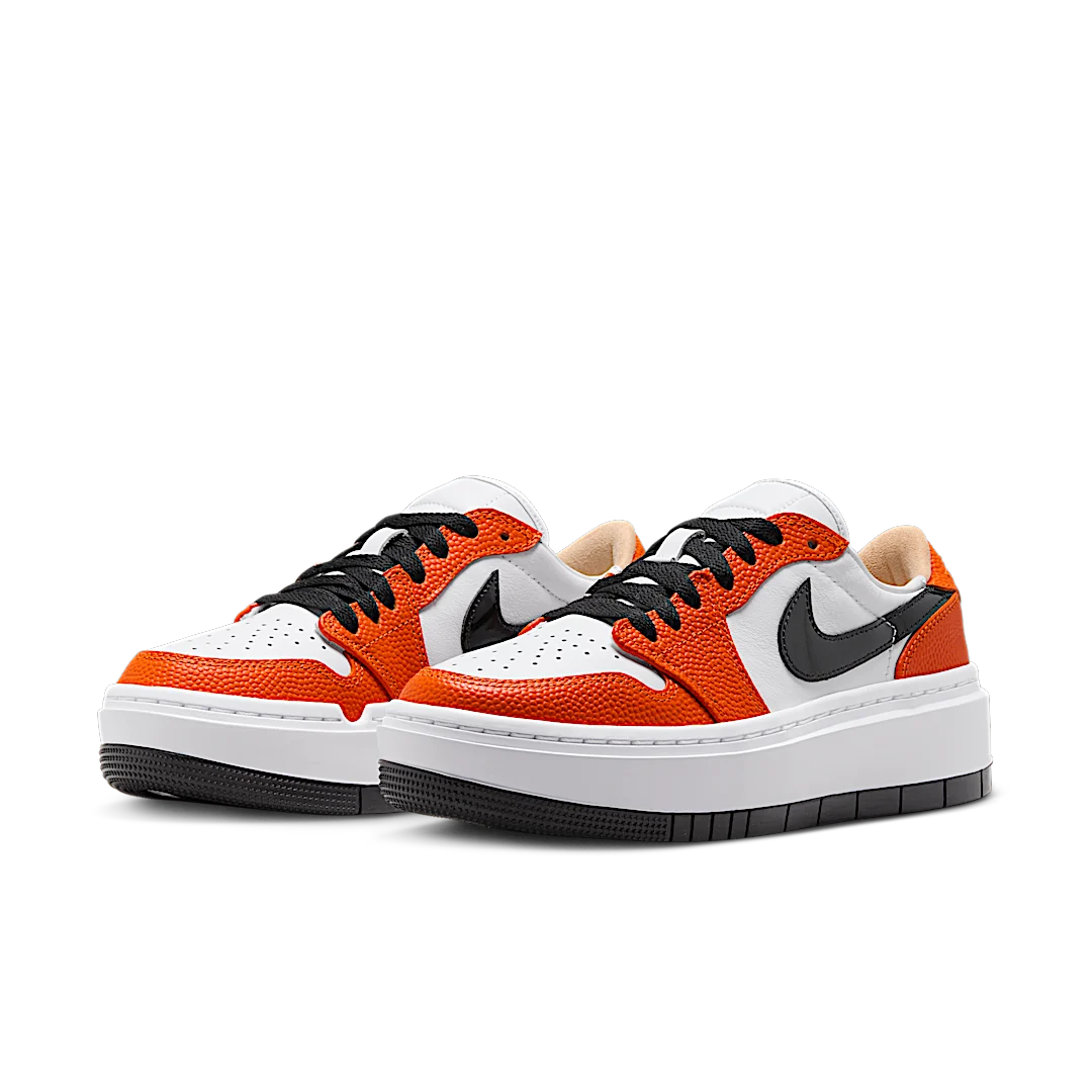 Air Jordan 1 Elevate Low SE WNBA Brilliant Orange, Brilliant Orange/White/Black (FD9100-801)