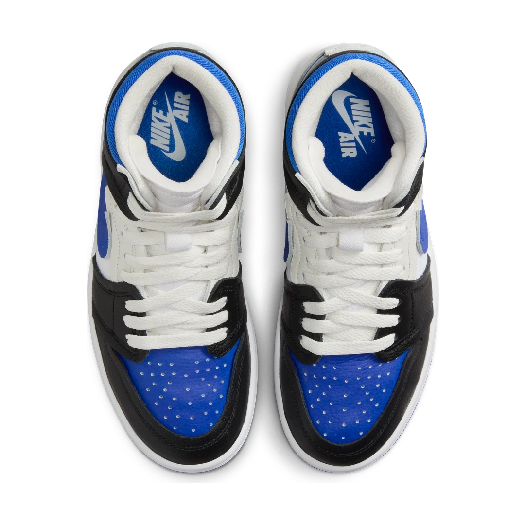 Air Jordan 1 High Method of Make Royal Toe, Black/Game Royal/White (FB9891-041)