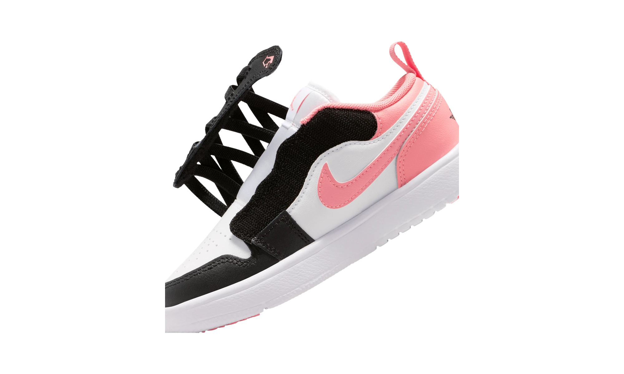 Air Jordan 1 Low ALT Black Pink Gaze (PS)