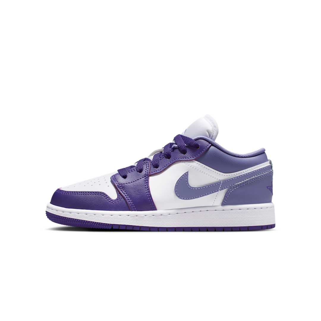 Air Jordan 1 Low Court Purple White Dusty Amethyst, Court Purple/White/Dusty Amethyst (553560-551)