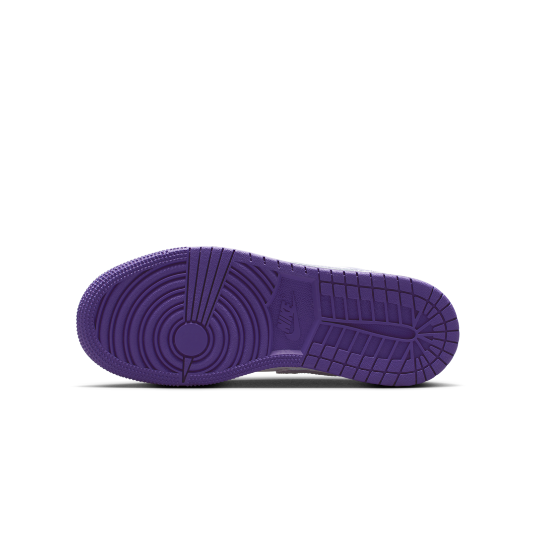 Air Jordan 1 Low Court Purple White Dusty Amethyst, Court Purple/White/Dusty Amethyst (553560-551)