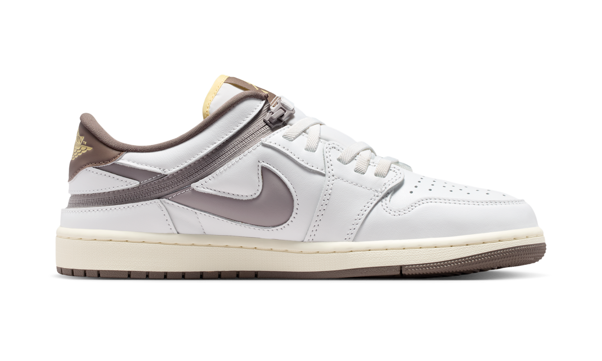 Air Jordan 1 Low EasyOn White Olive Grey Lemon Wash