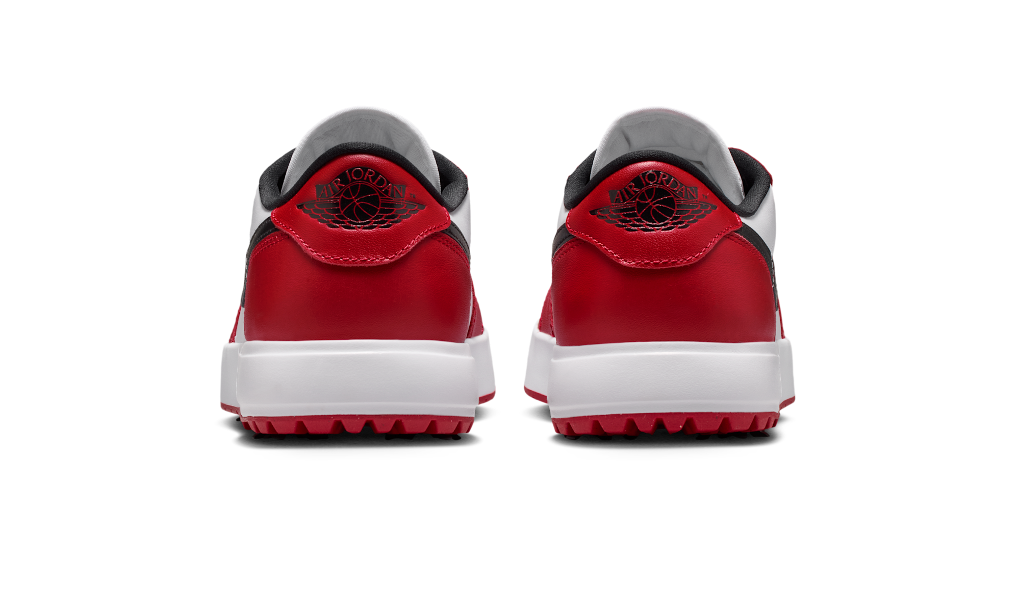 Air Jordan 1 Low Golf Spiked Varsity Red White Black