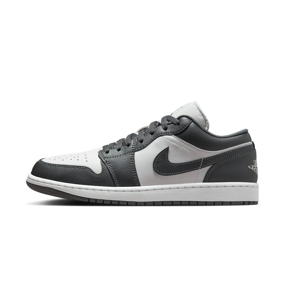 Air Jordan 1 Low Grey White, Grey/White (553558-044)