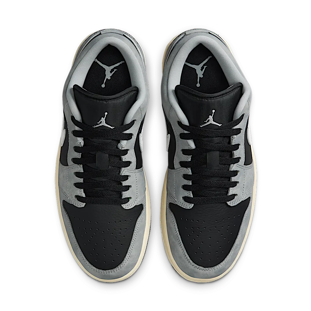 Air Jordan 1 Low Light Smoke Grey Off Noir, Light Smoke Grey/White/Off Noir (HQ2010-012)