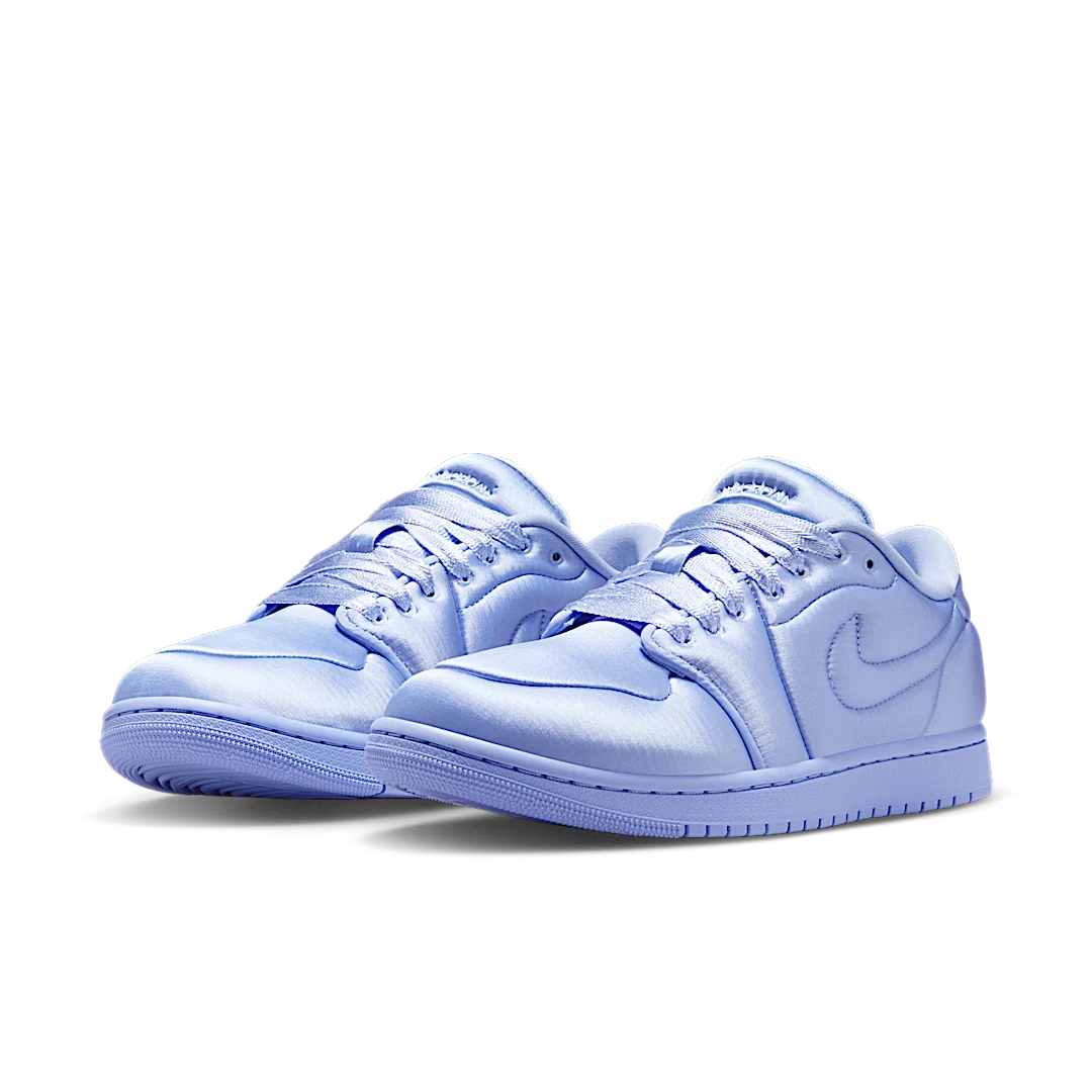 Air Jordan 1 Low Method of Make Satin Aluminum, Aluminum/Aluminum (HF3969-400)