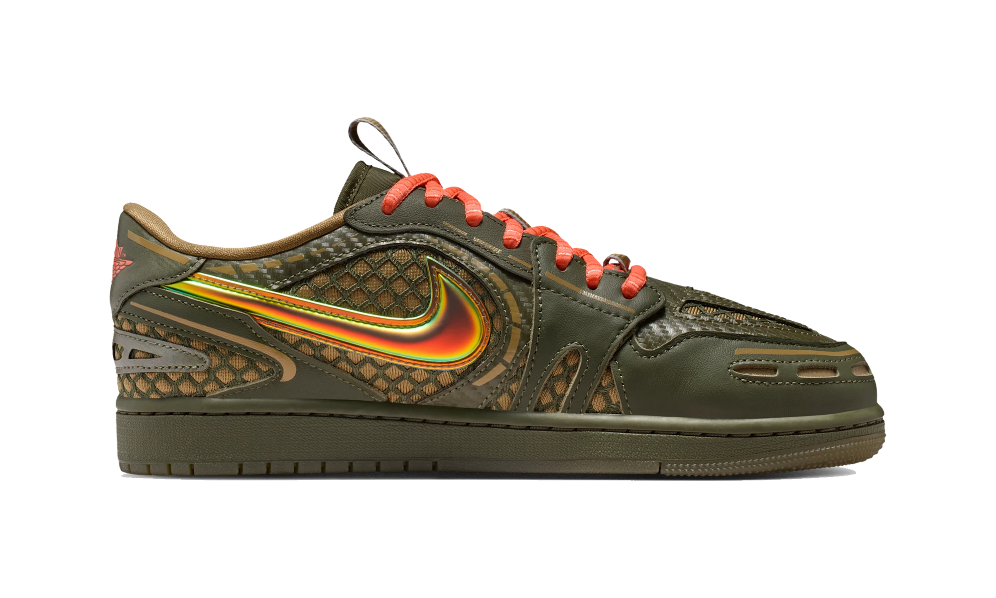 Air Jordan 1 Low Method of Make V3 Brown Kelp Cargo Khaki