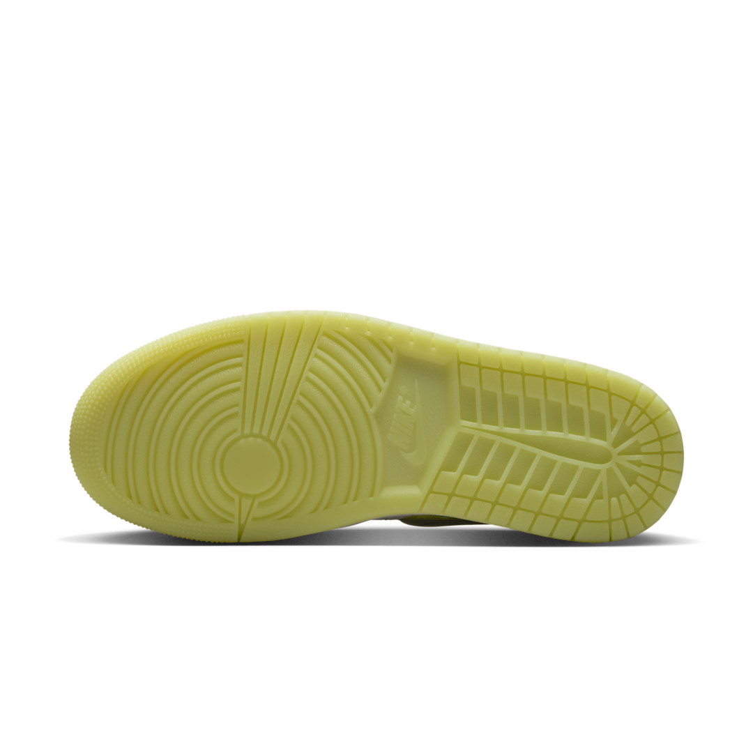 Air Jordan 1 Low Method of Make V3 Sail Luminous Green, Sail/Metallic Silver/Luminous Green (HQ2186-130)