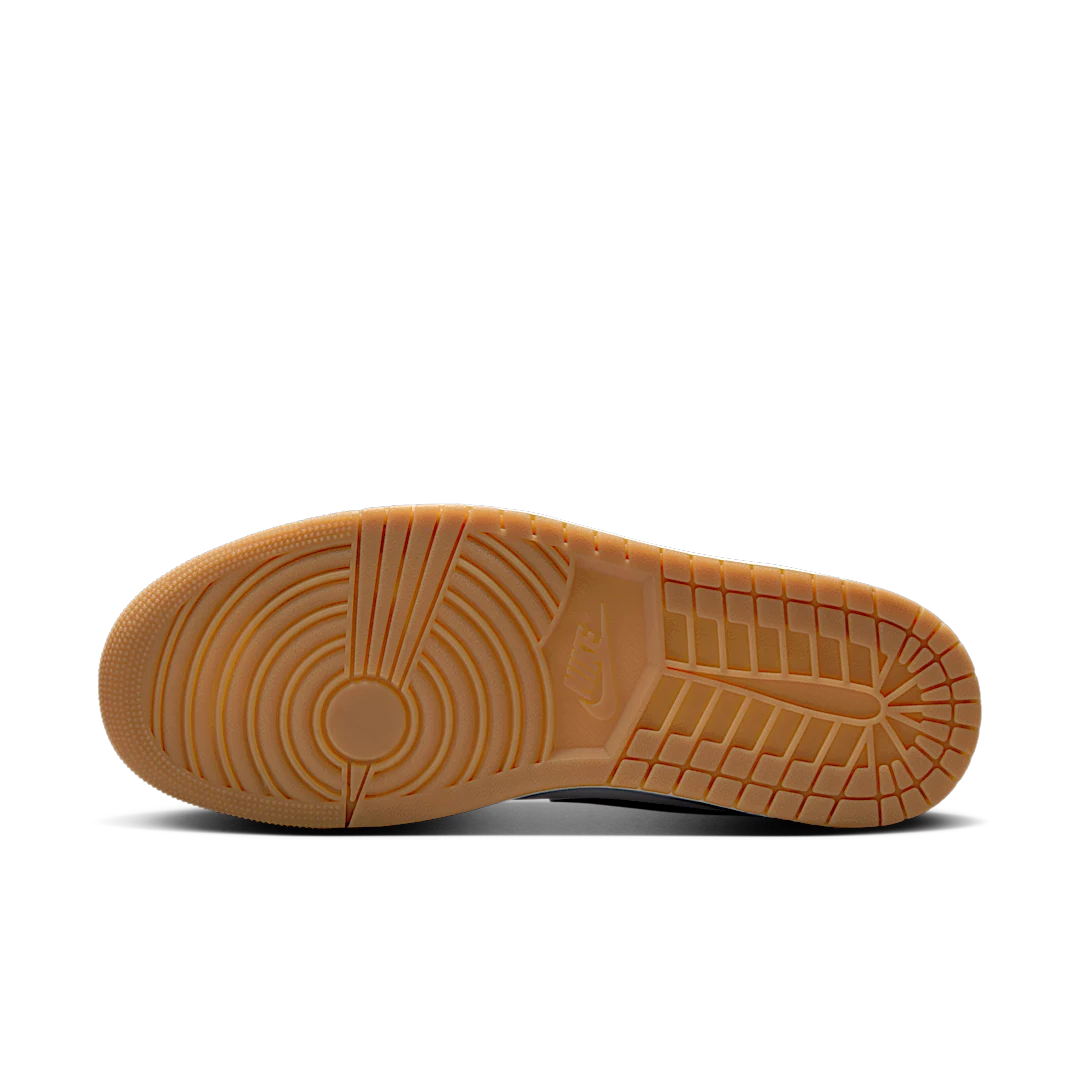 Air Jordan 1 Low Midnight Navy Neutral Grey, White/Neutral Grey/Gum Medium Brown/Midnight Navy (553558-146)