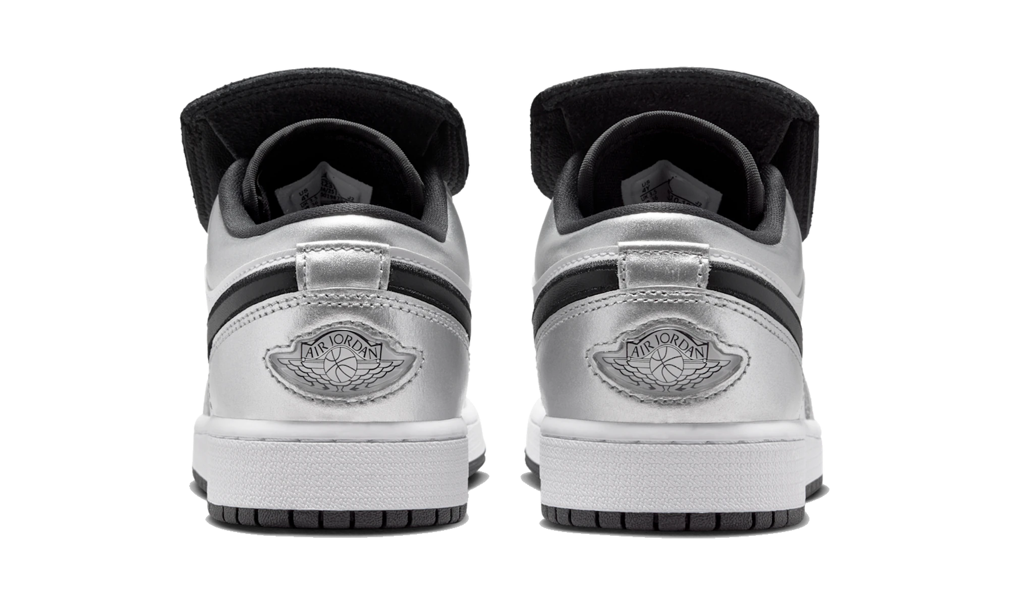 Air Jordan 1 Low SE Metallic Silver Tiempo