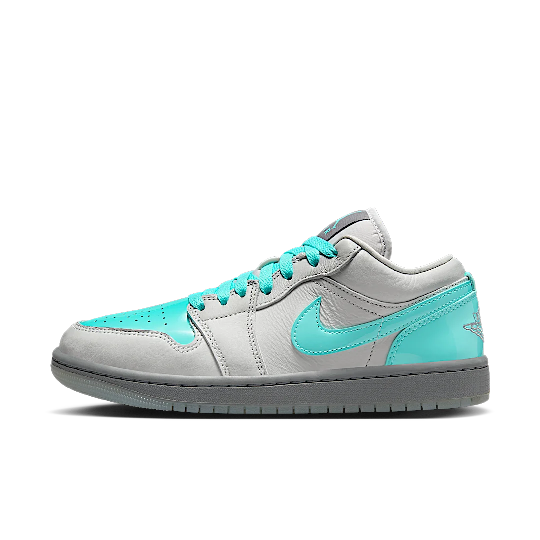 Air Jordan 1 Low SE Polaroid, Photon Dust/Aurora Green/Smoke Grey (HQ3599-025)