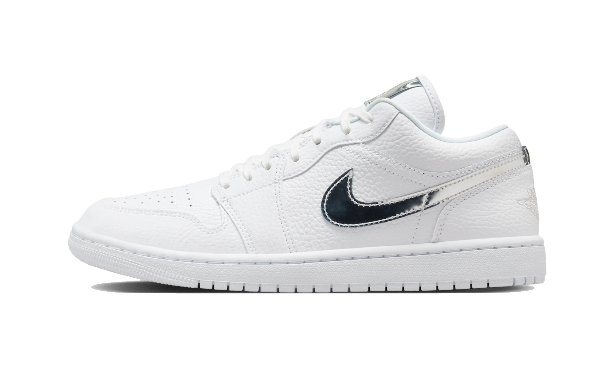 Air Jordan 1 Low SE White Metallic Silver
