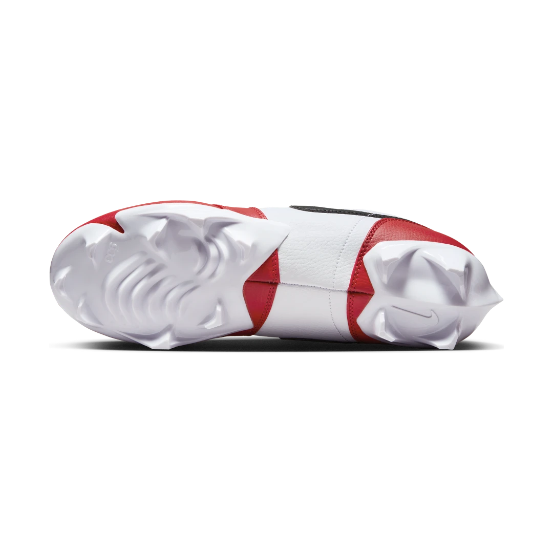 Air Jordan 1 Low TD Cleat Chicago (2023), White/Black-University Red (FJ6245-106)