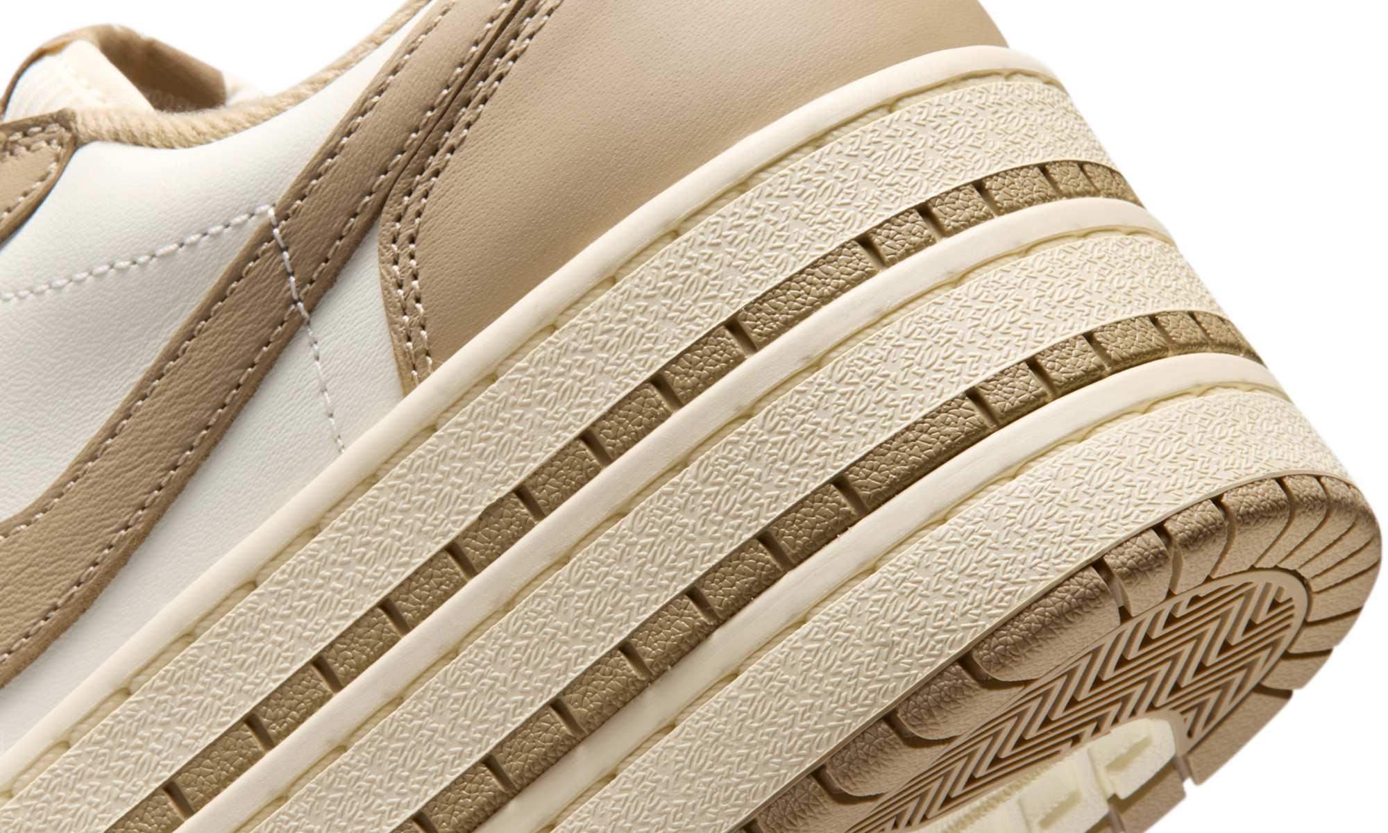 Air Jordan 1 Low Triple Stack Khaki Sail