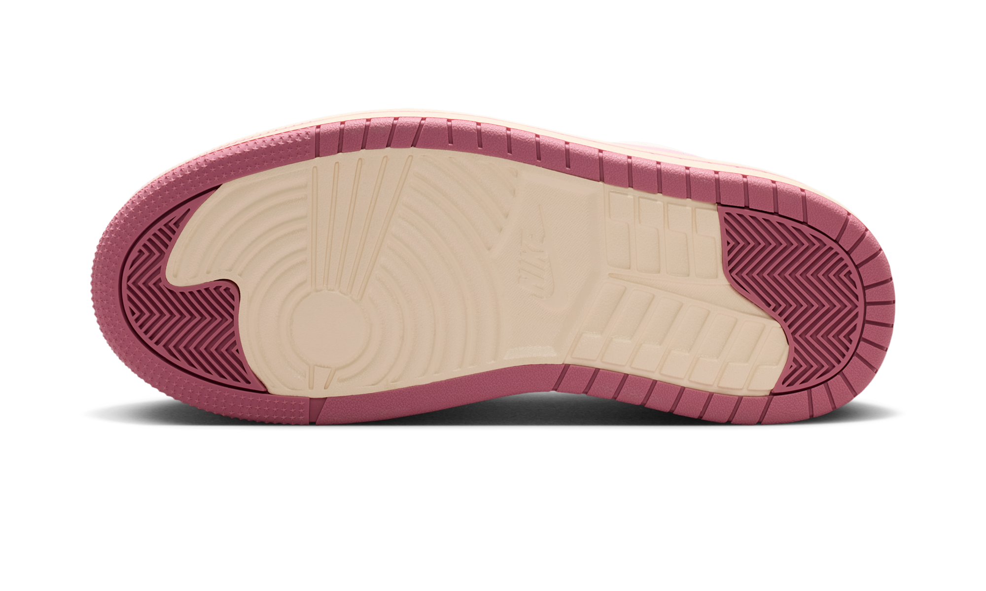 Air Jordan 1 Low Triple Stack Pale Ivory Iced Carmine