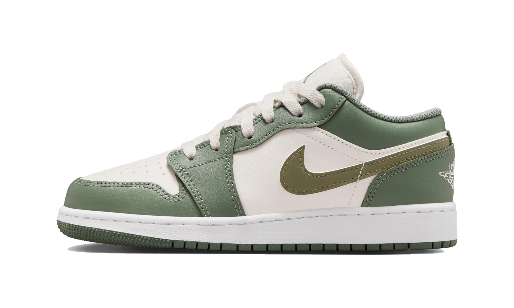Air Jordan 1 Low Vintage Lichen White Medium Olive
