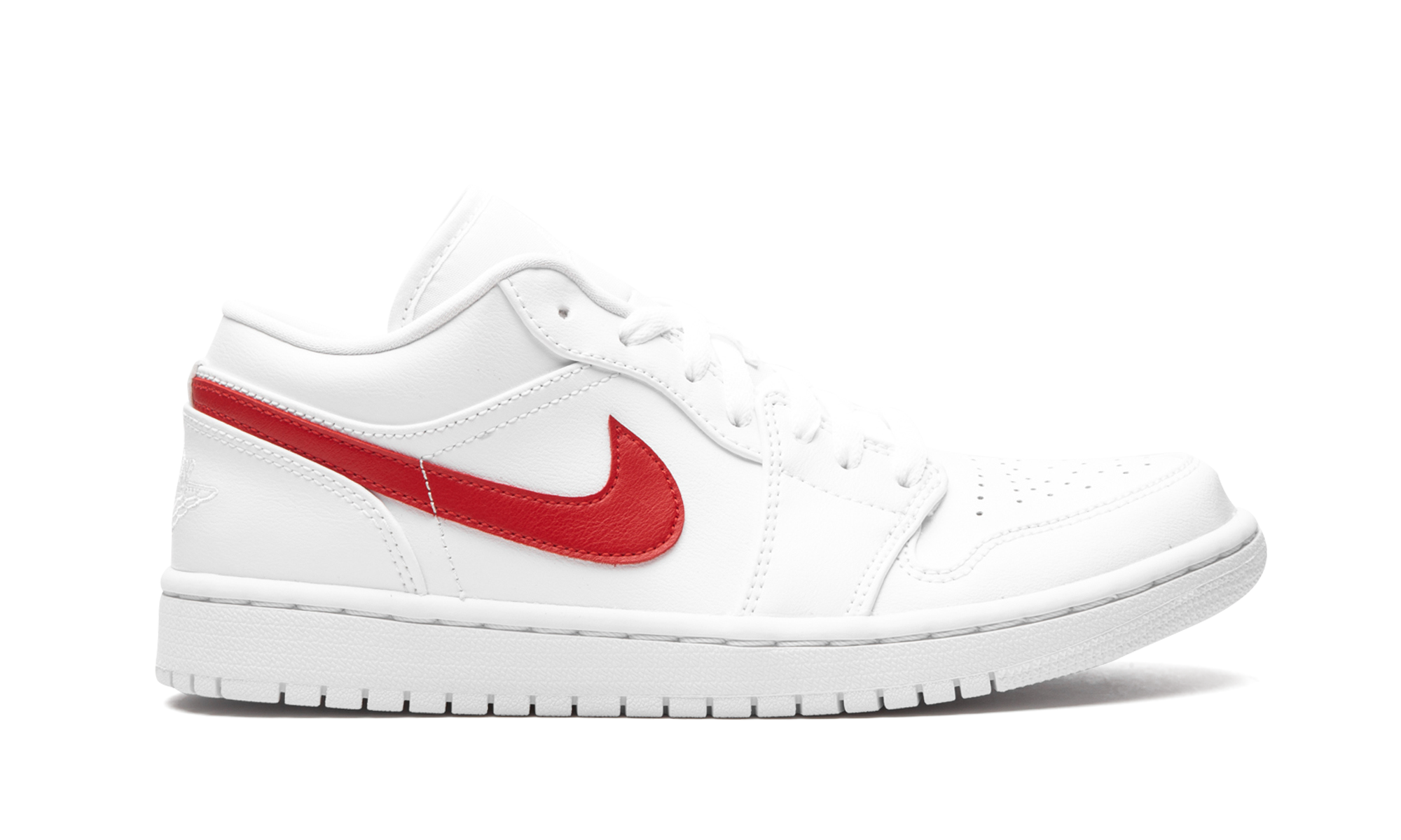 Air Jordan 1 Low White University Red