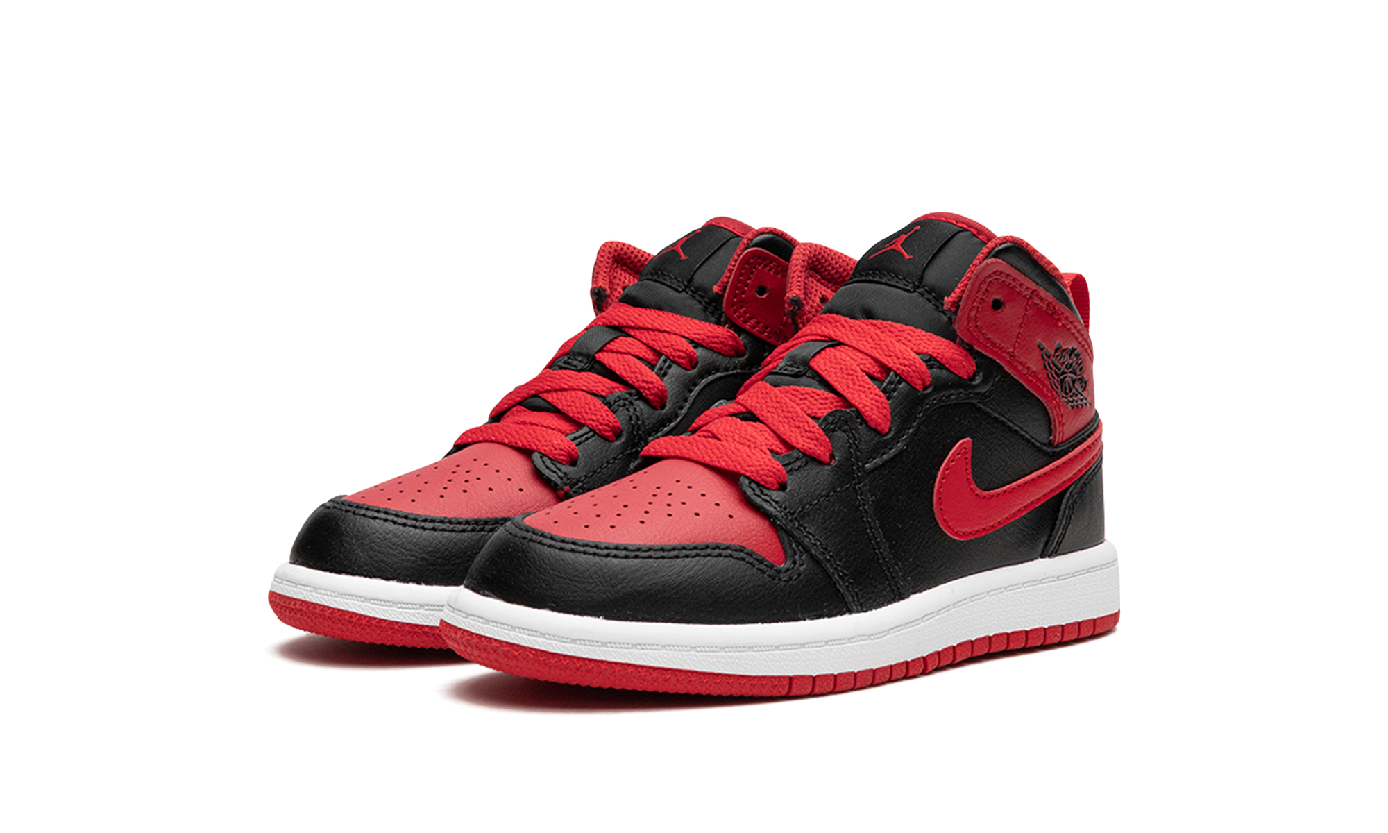 Air Jordan 1 Mid Alternate Bred (2022) (PS)