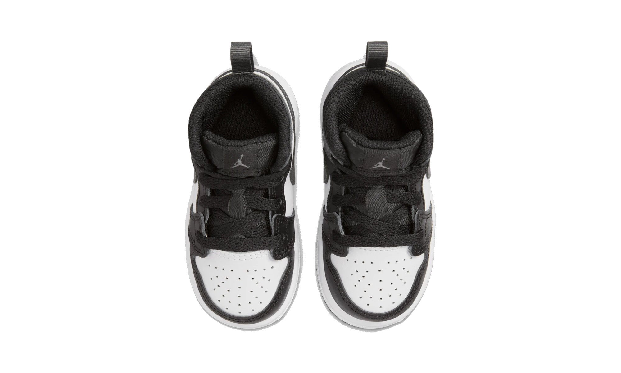 Air Jordan 1 Mid Black White Iron Grey (TD)