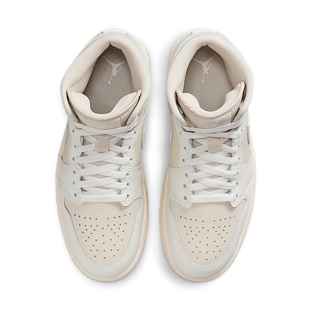 Air Jordan 1 Mid Legend Light Brown Tan, Legend Light Brown/Muslin/Sail (BQ6472-201)