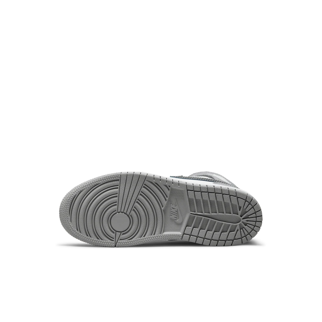 Air Jordan 1 Mid Light Smoke Grey (2022) (PS), Light Smoke Grey/Anthracite/White (640734-078)