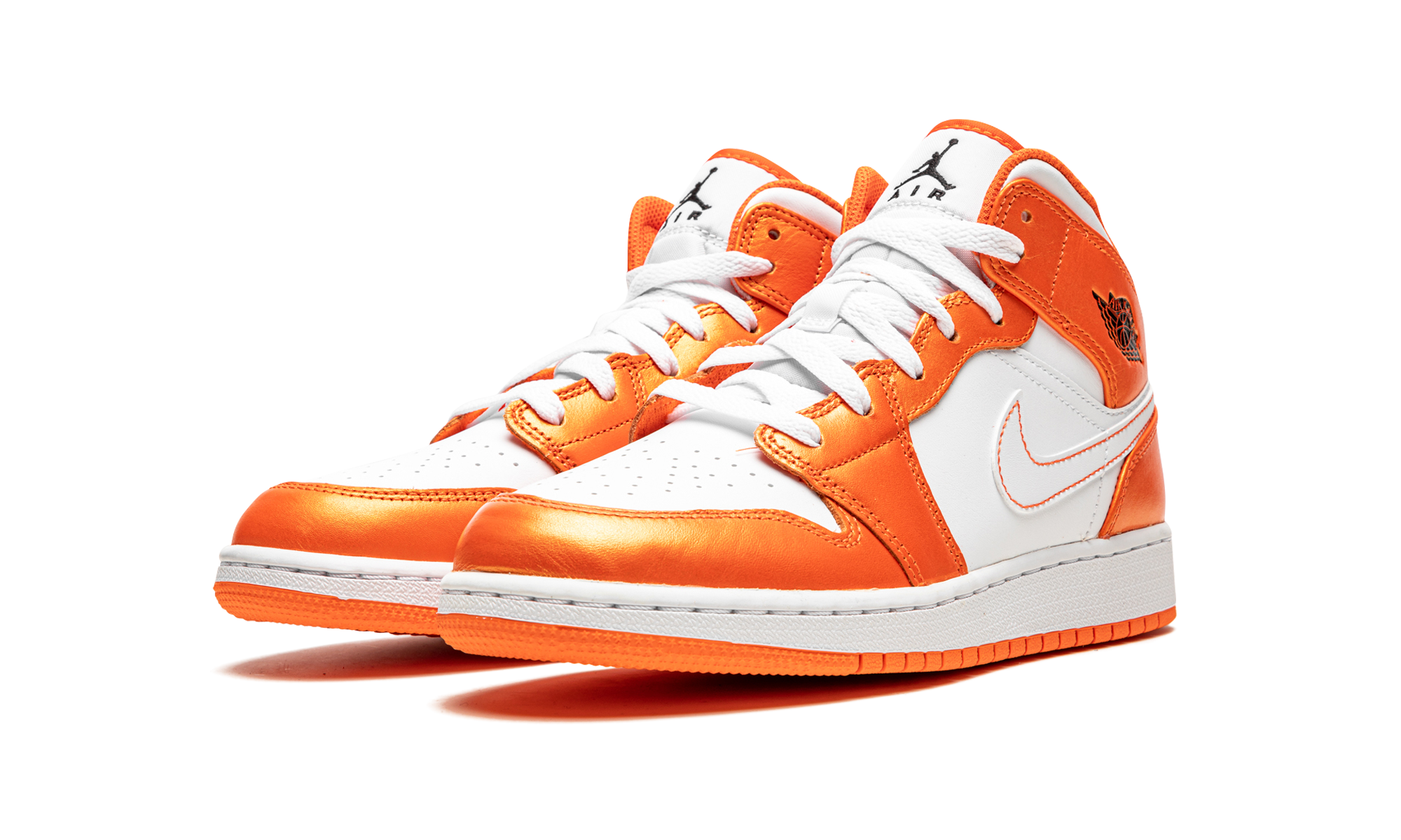 Air Jordan 1 Mid Metallic Orange