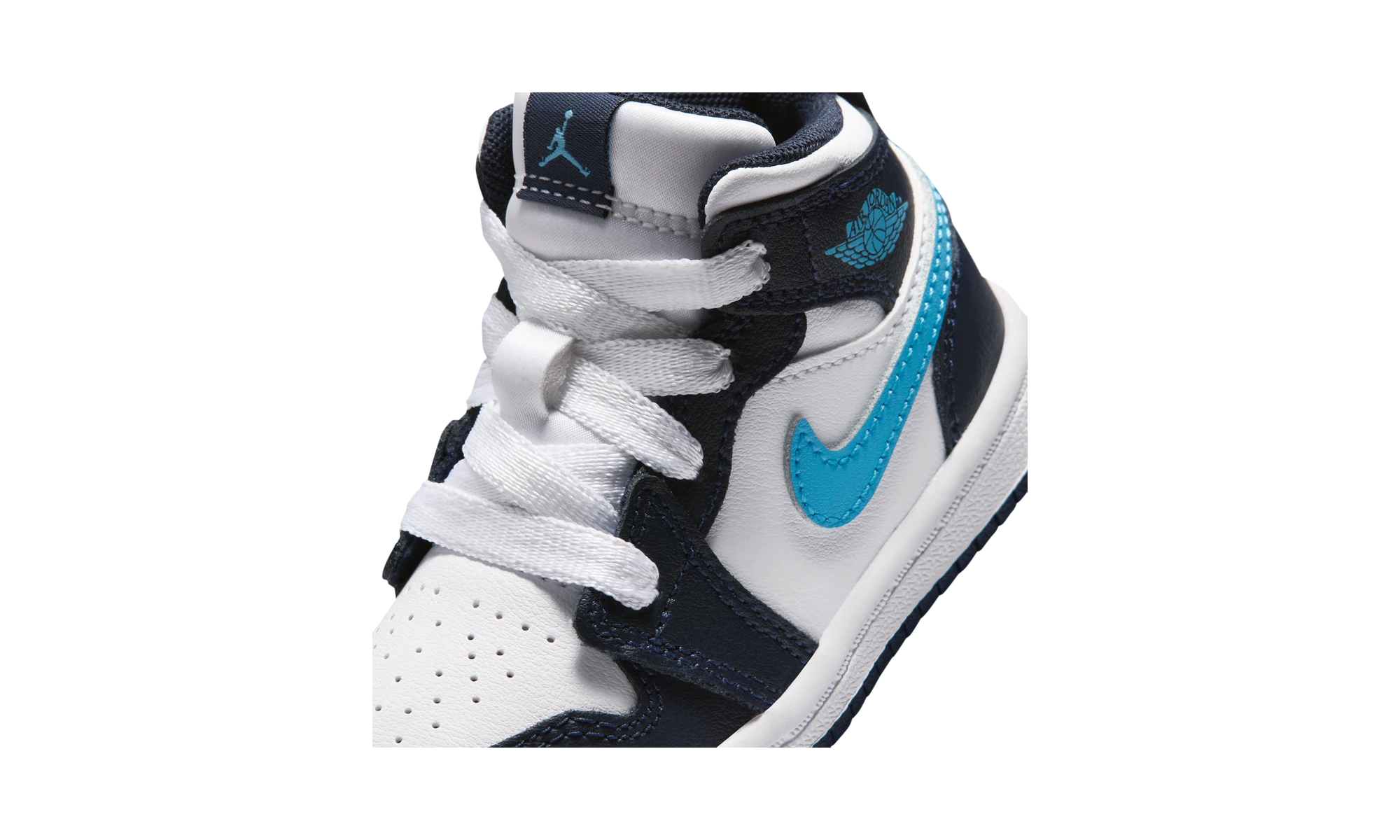 Air Jordan 1 Mid Obsidian Dark Powder Blue (TD)