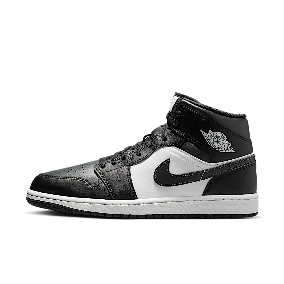Air Jordan 1 Mid Off Noir Toe, Black/Off Noir/Summit White (DQ8426-010)