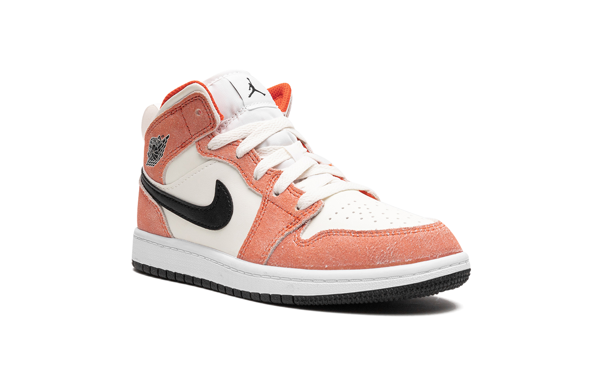 Air Jordan 1 Mid SE Orange Suede (PS)
